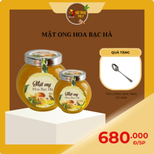 Mật ong hoa bạc hà