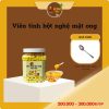 viên tinh bột nghệ mật ong.