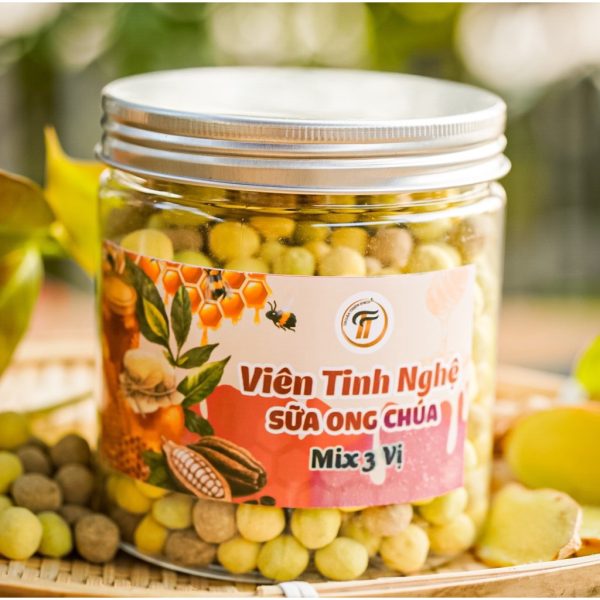 Viên tinh bột nghệ mix