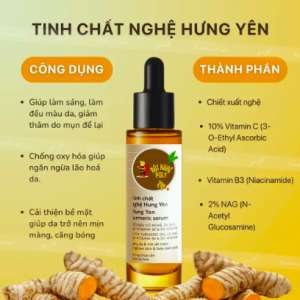 giới thiệu serum tinh chất nghệ